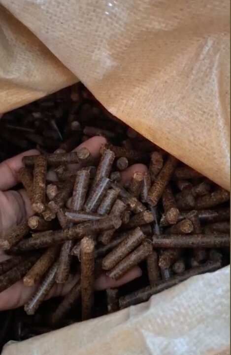 Wood Pellet bag