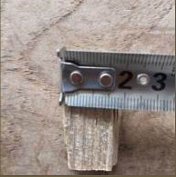 Wood chip measure