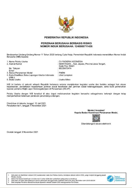 NIB Document